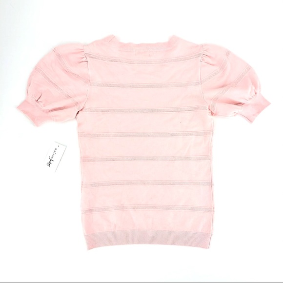 Maison Jules Baby Pink Knit Blouse - Picture 3 of 3